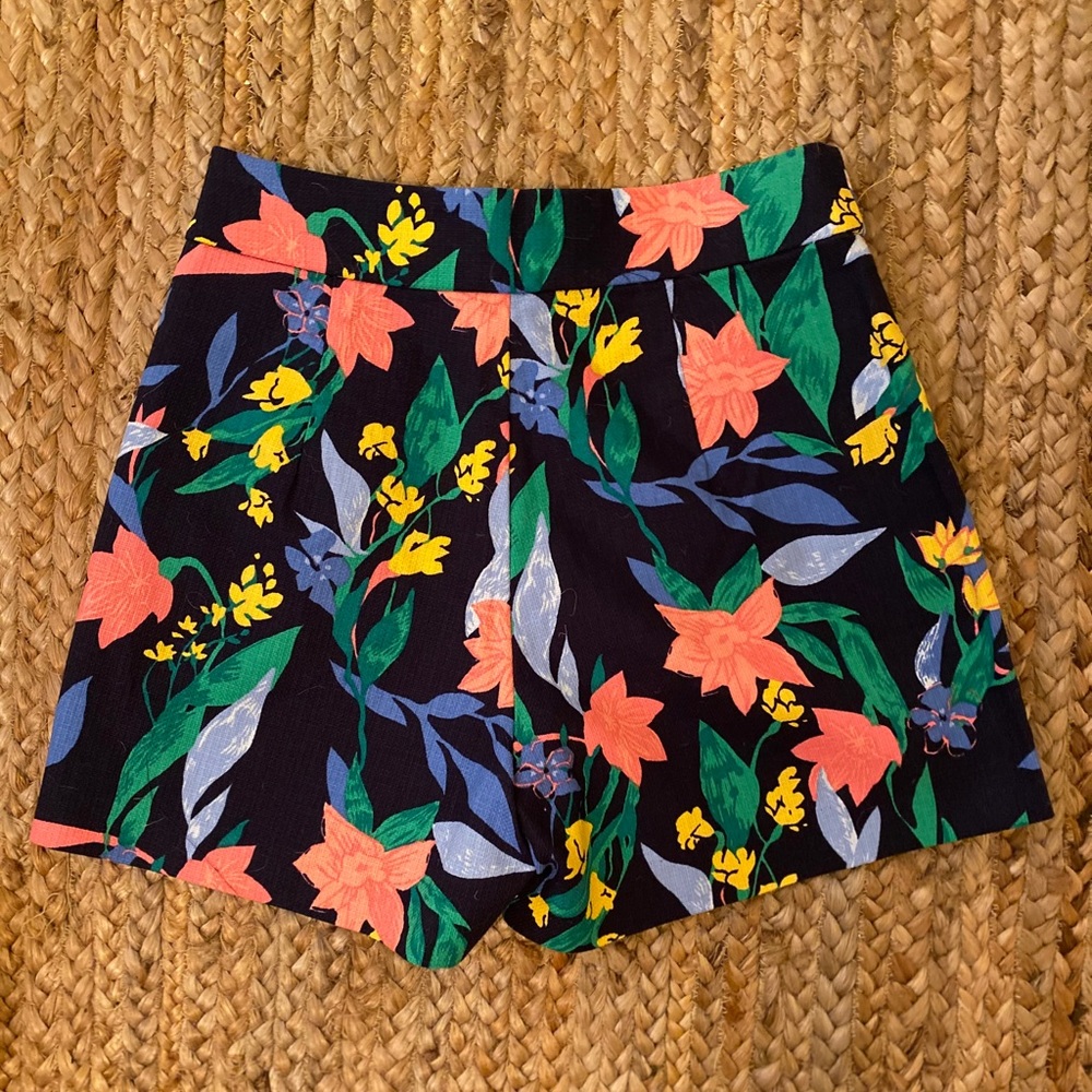 J Crew Floral Shorts